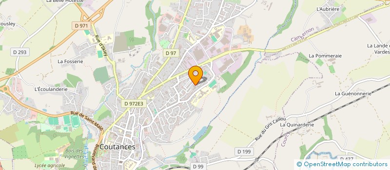 localisation de l'entreprise MONSIEUR AHMED JABED  COUTANCES