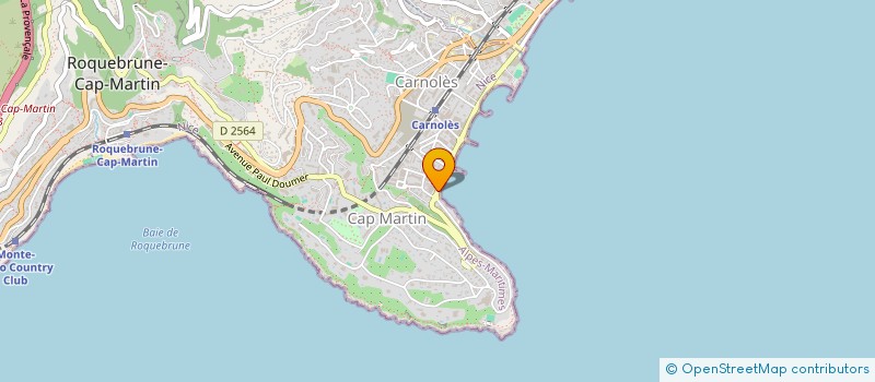 localisation de l'entreprise MONSIEUR AHMED JABRI à ROQUEBRUNE-CAP-MARTIN
