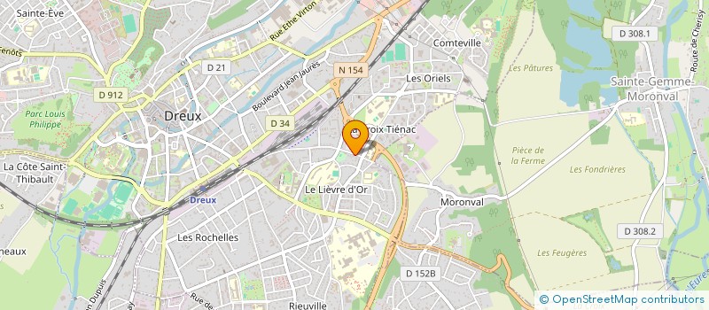localisation de l'entreprise MONSIEUR AHMED JAHANGIR à DREUX