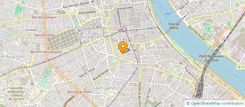 localisation de l'entreprise MONSIEUR AHMED JAKANI MOHAMED AALI  BORDEAUX