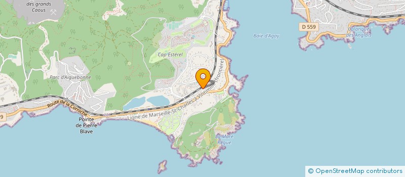 localisation de l'entreprise MONSIEUR AHMED JALALI  SAINT-RAPHAEL