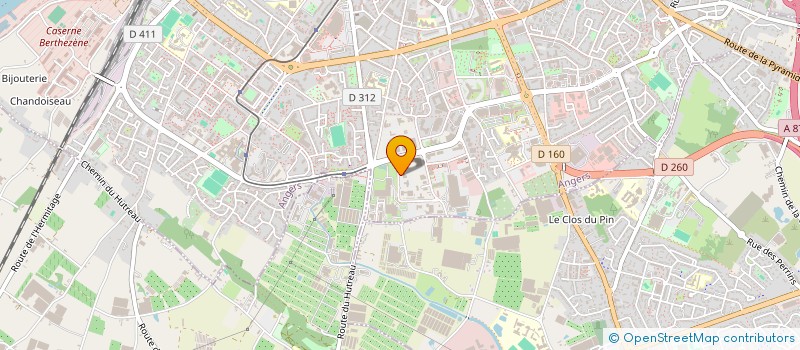 localisation de l'entreprise MONSIEUR AHMED JAMA ELMI à ANGERS