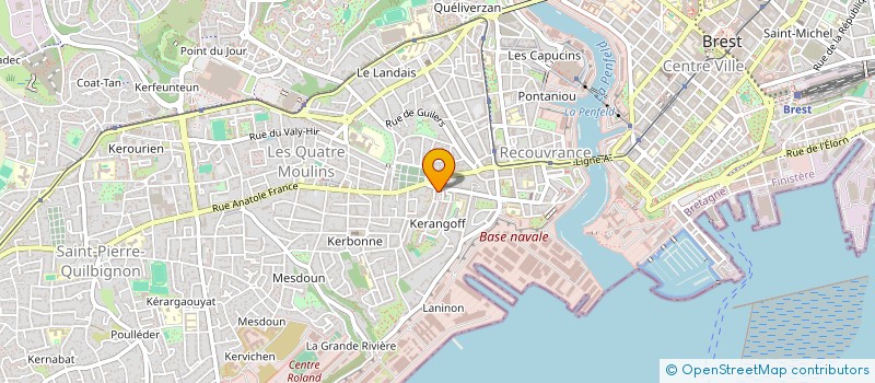 localisation de l'entreprise MONSIEUR AHMED JAN à BREST