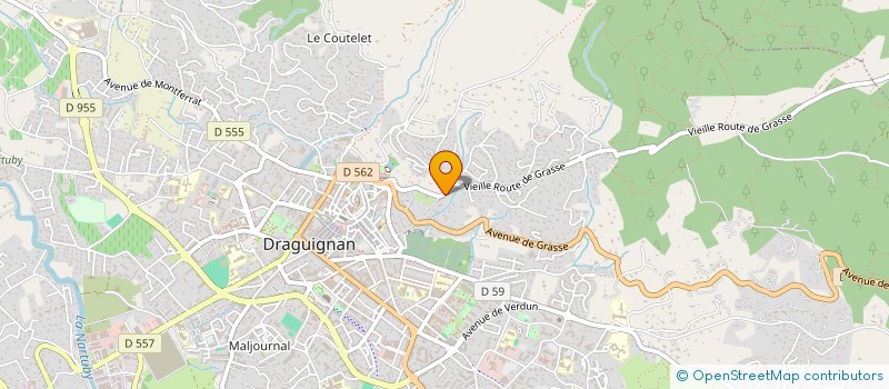 localisation de l'entreprise MONSIEUR AHMED JARAIA  DRAGUIGNAN