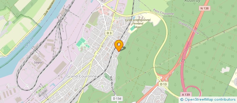 localisation de l'entreprise MONSIEUR AHMED JASSER KHOUJA à GRAND-COURONNE