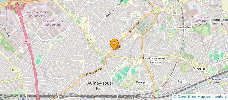 localisation de l'entreprise MONSIEUR AHMED JAYED  AULNAY-SOUS-BOIS