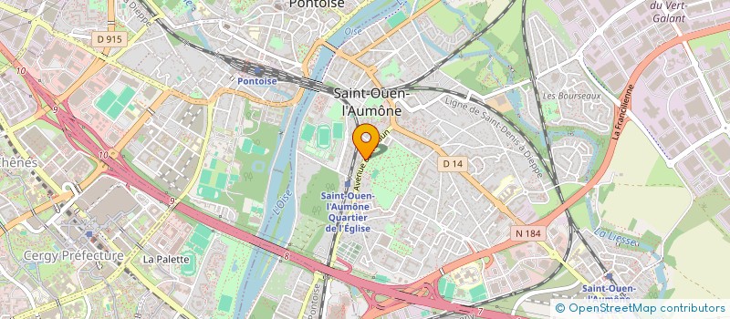 localisation de l'entreprise MONSIEUR AHMED JDAINI à SAINT-OUEN-L'AUMONE