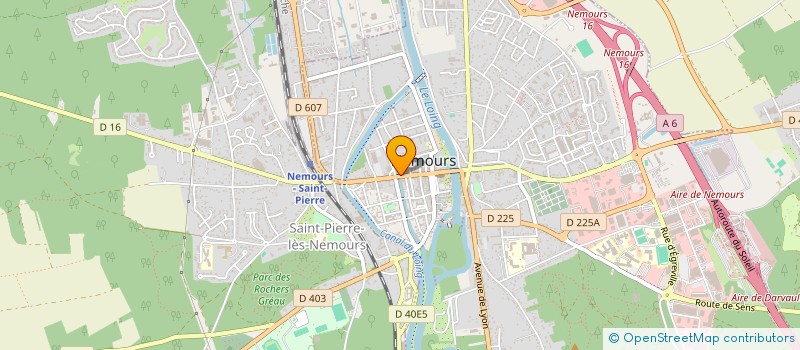 localisation de l'entreprise MONSIEUR AHMED JEBRIL  NEMOURS