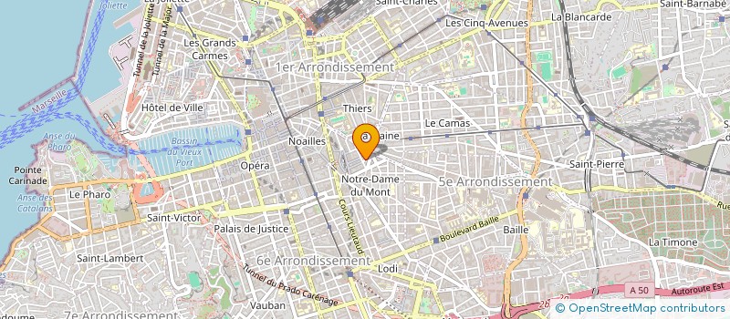 localisation de l'entreprise MONSIEUR AHMED JELASSI à MARSEILLE