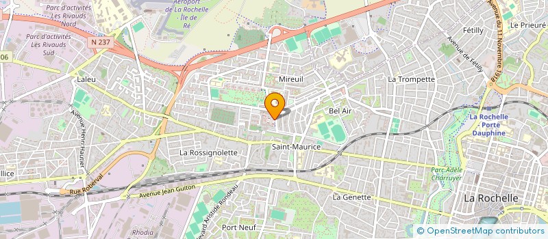 localisation de l'entreprise MONSIEUR AHMED JEWEL  LA ROCHELLE