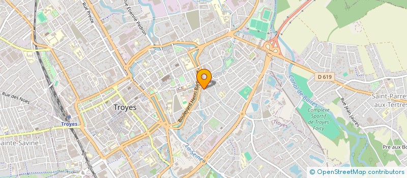localisation de l'entreprise MONSIEUR AHMED KABA  TROYES