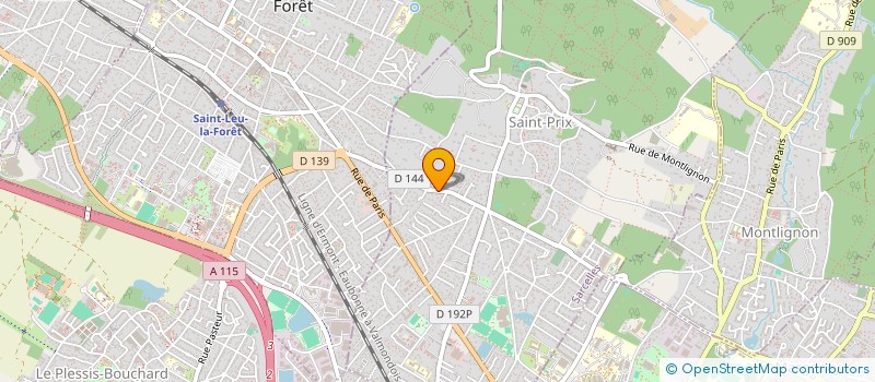 localisation de l'entreprise MONSIEUR AHMED KABBOUL à SAINT-PRIX