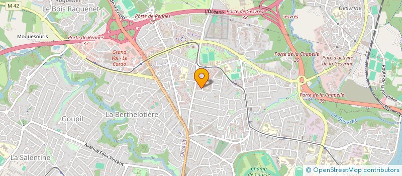 localisation de l'entreprise MONSIEUR AHMED KADI à NANTES