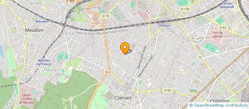localisation de l'entreprise MONSIEUR AHMED KADI à CLAMART