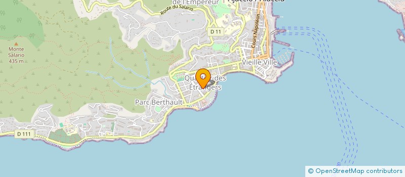 localisation de l'entreprise MONSIEUR AHMED KAHLIOUI à AJACCIO