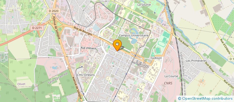 localisation de l'entreprise MONSIEUR AHMED KAMARDINE à ORLEANS