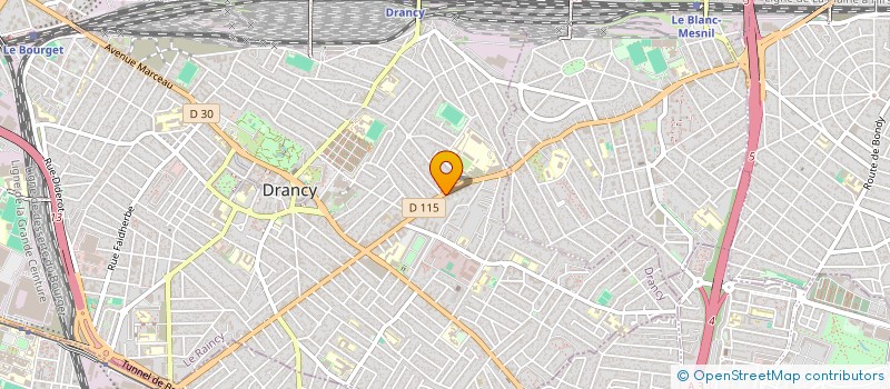 localisation de l'entreprise MONSIEUR AHMED KANDE  DRANCY