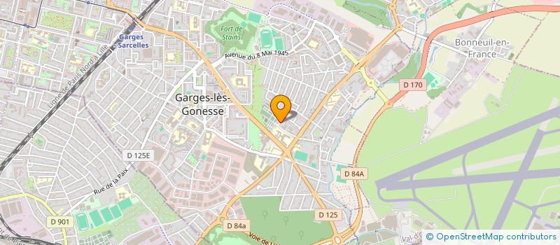 localisation de l'entreprise MONSIEUR AHMED KANDOUCI  GARGES-LES-GONESSE