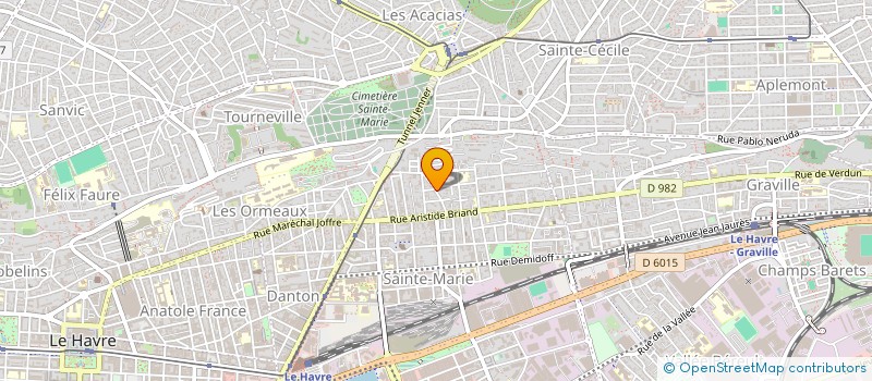 localisation de l'entreprise MONSIEUR AHMED KARDJANA à LE HAVRE