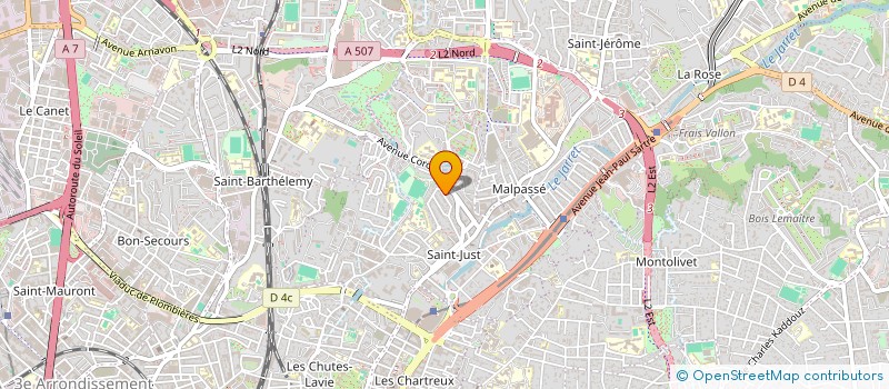 localisation de l'entreprise MONSIEUR AHMED KASHI  MARSEILLE