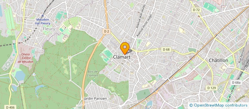 localisation de l'entreprise MONSIEUR AHMED KASSOUL GHACHI  CLAMART
