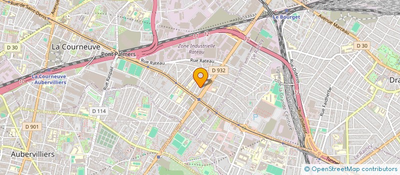 localisation de l'entreprise MONSIEUR AHMED KAWSAR à LA COURNEUVE