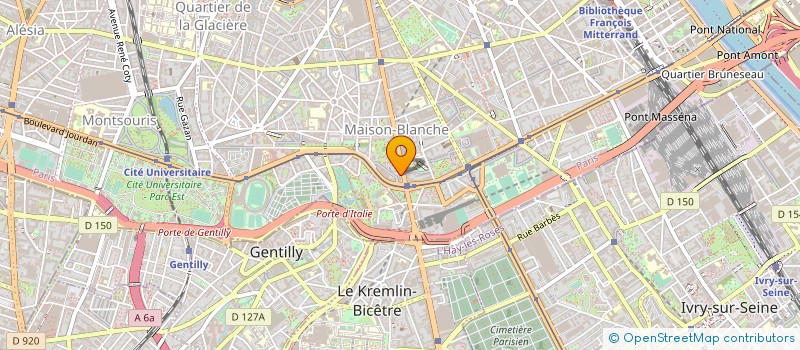localisation de l'entreprise MONSIEUR AHMED KECHTA à PARIS
