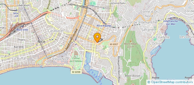 localisation de l'entreprise MONSIEUR AHMED KERFATI à NICE