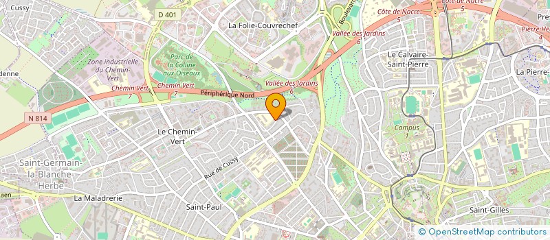 localisation de l'entreprise MONSIEUR AHMED KHADIR à CAEN