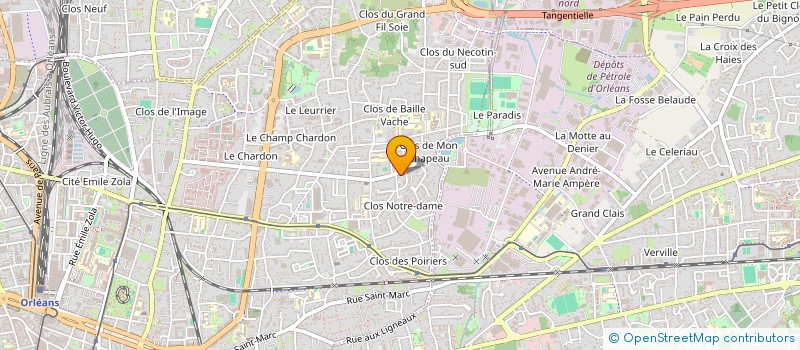 localisation de l'entreprise MONSIEUR AHMED KHALIL AHMED  ORLEANS