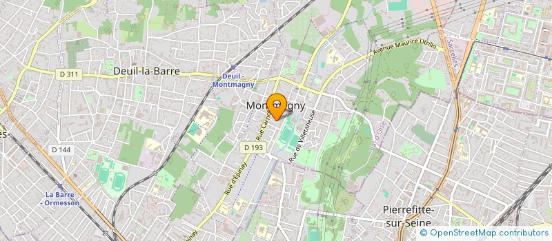 localisation de l'entreprise MONSIEUR AHMED KHALLOUKI  MITRY-MORY