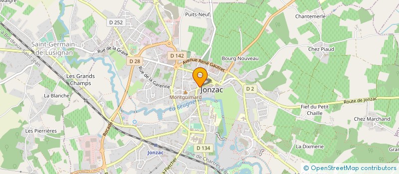 localisation de l'entreprise MONSIEUR AHMED KHARBACH à JONZAC