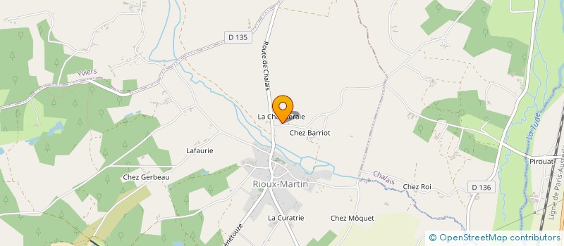localisation de l'entreprise MONSIEUR AHMED KHEDHIR à CHALAIS