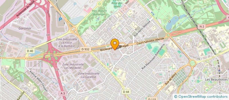 localisation de l'entreprise MONSIEUR AHMED KHERFOUCHE  AULNAY-SOUS-BOIS