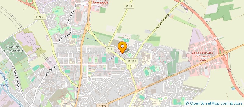 localisation de l'entreprise MONSIEUR AHMED KHETTAL à AMIENS