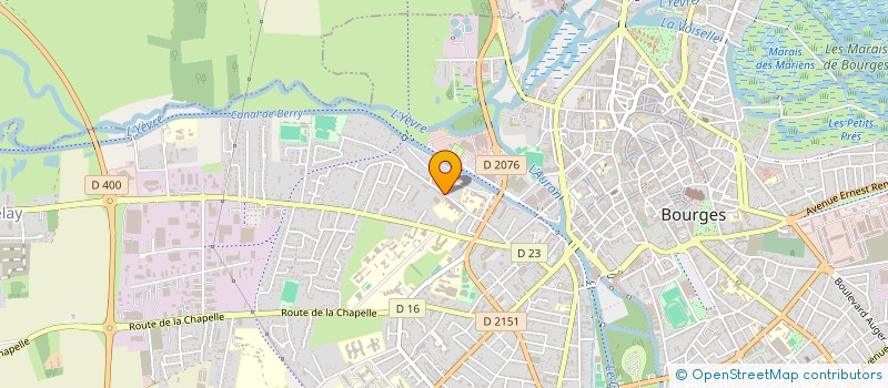 localisation de l'entreprise MONSIEUR AHMED KHOUJAE  BOURGES