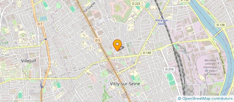 localisation de l'entreprise MONSIEUR AHMED KIMBEMBE à VITRY-SUR-SEINE