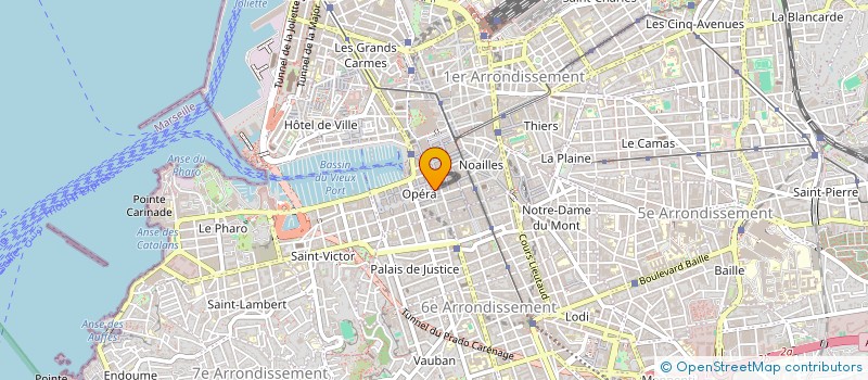 localisation de l'entreprise MONSIEUR AHMED KIRED à MARSEILLE
