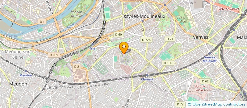 localisation de l'entreprise MONSIEUR AHMED KISSI à ISSY-LES-MOULINEAUX