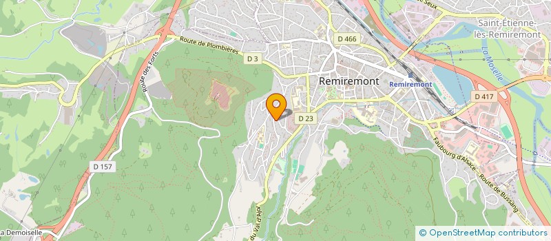 localisation de l'entreprise MONSIEUR AHMED KOUMMA à REMIREMONT