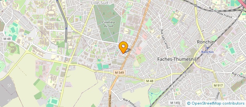 localisation de l'entreprise MONSIEUR AHMED KRIBEDJ à LILLE