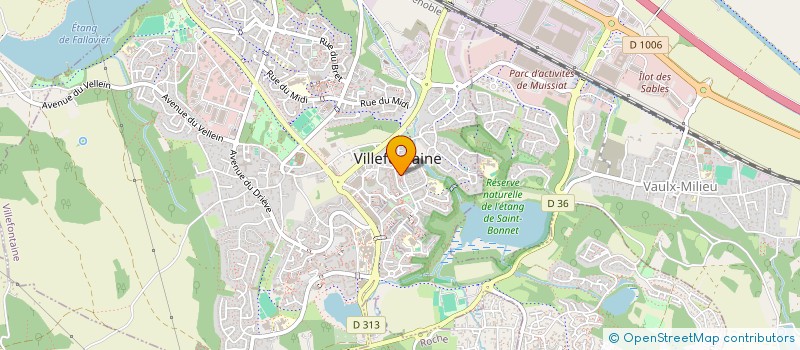 localisation de l'entreprise MONSIEUR AHMED KROUNA  VILLEFONTAINE