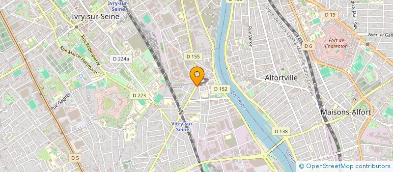 localisation de l'entreprise MONSIEUR AHMED LAAWJ  VITRY-SUR-SEINE