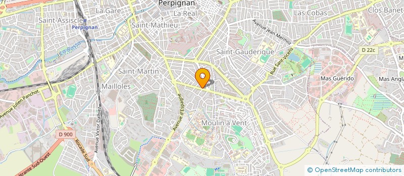 localisation de l'entreprise MONSIEUR AHMED LABDOUCI à PERPIGNAN