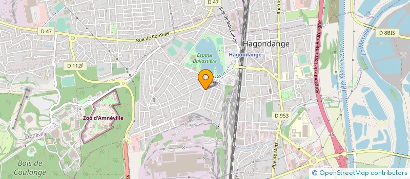 localisation de l'entreprise MONSIEUR AHMED LABED à HAGONDANGE