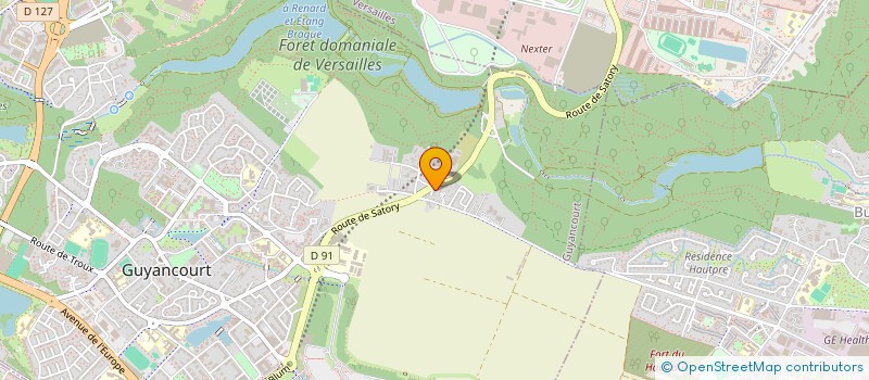 localisation de l'entreprise MONSIEUR AHMED LABED  GUYANCOURT