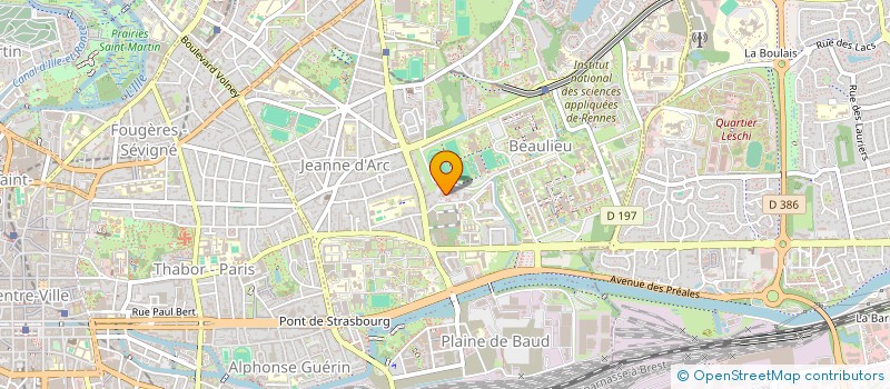 localisation de l'entreprise MONSIEUR AHMED LABGAA  RENNES