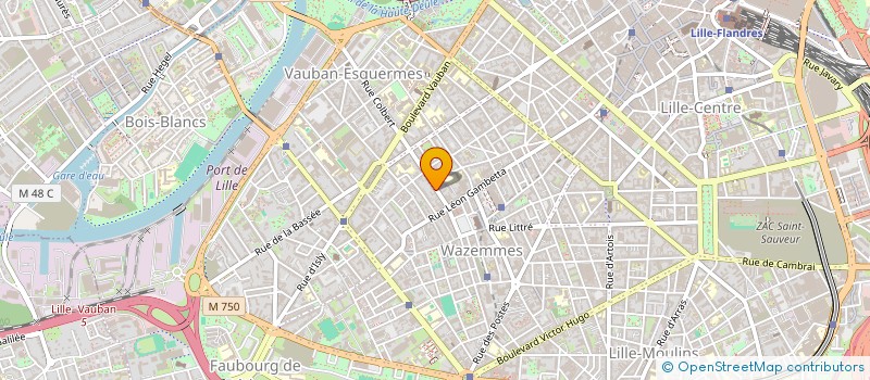 localisation de l'entreprise MONSIEUR AHMED LADGHEM-CHIKOUCHE  LILLE