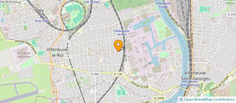 localisation de l'entreprise MONSIEUR AHMED LADGHEM-CHIKOUCHE  VILLENEUVE-LE-ROI