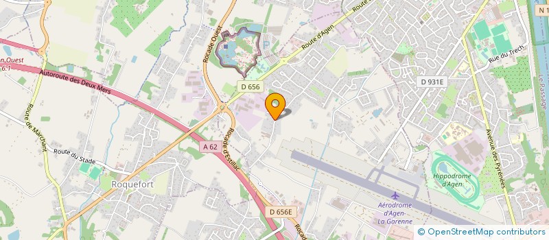 localisation de l'entreprise MONSIEUR AHMED LAHLALI  ESTILLAC